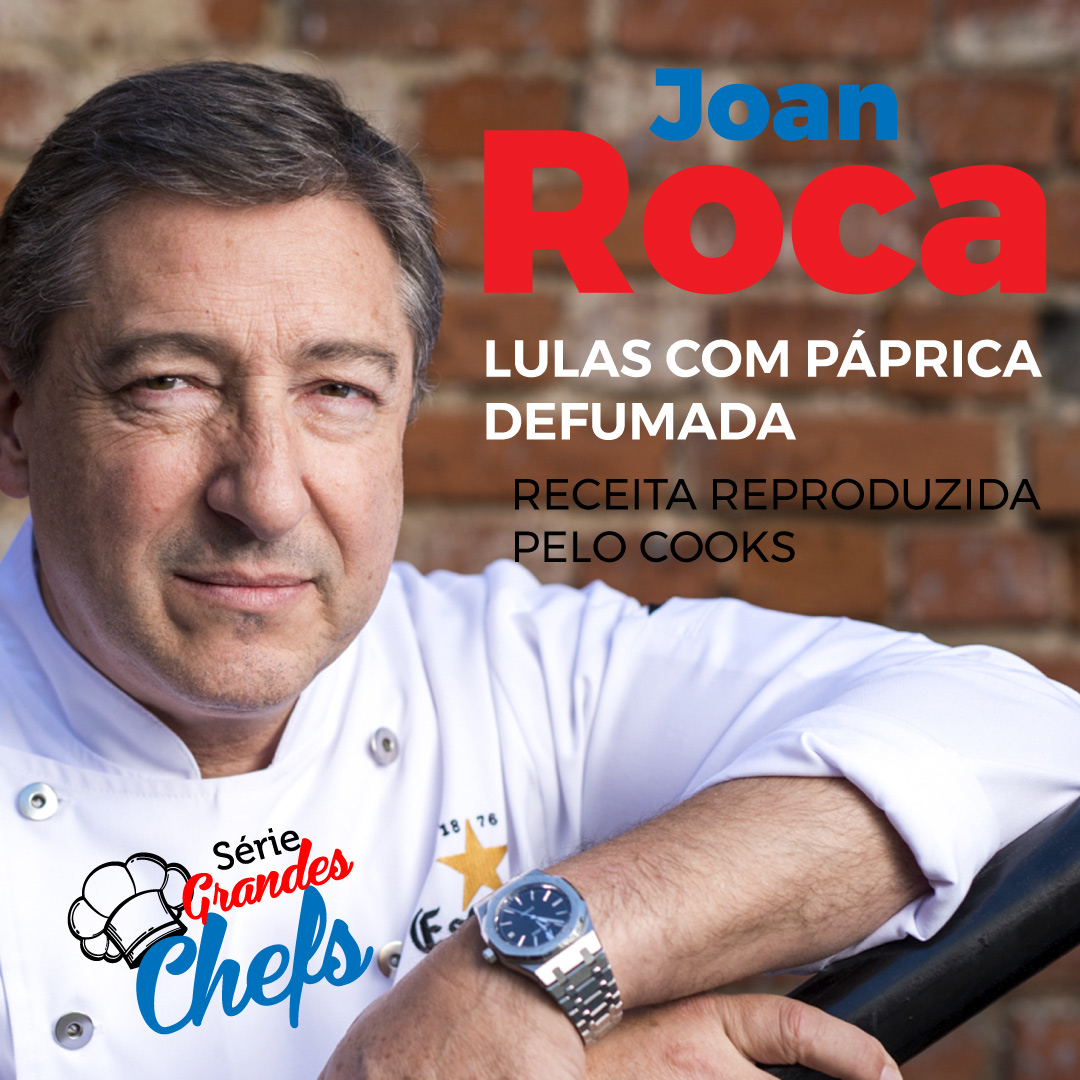 Lulas com páprica defumadas