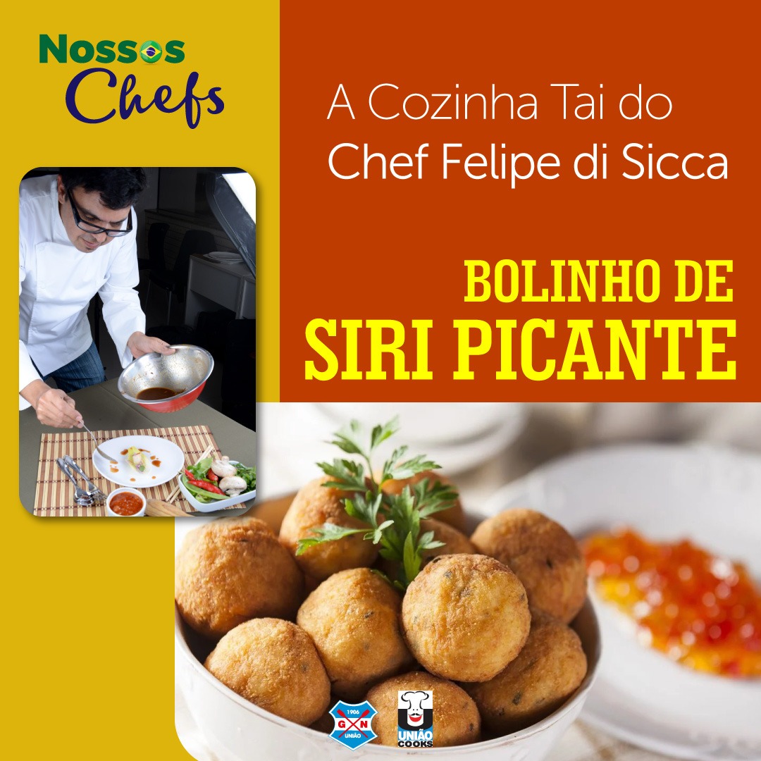 Bolinho de Siri Picante